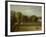 View of the Jardin Du Luxembourg, Paris-Jacques-Louis David-Framed Giclee Print