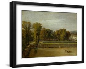 View of the Jardin Du Luxembourg, Paris-Jacques-Louis David-Framed Giclee Print