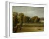 View of the Jardin Du Luxembourg, Paris-Jacques-Louis David-Framed Giclee Print