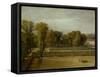 View of the Jardin Du Luxembourg, Paris-Jacques-Louis David-Framed Stretched Canvas