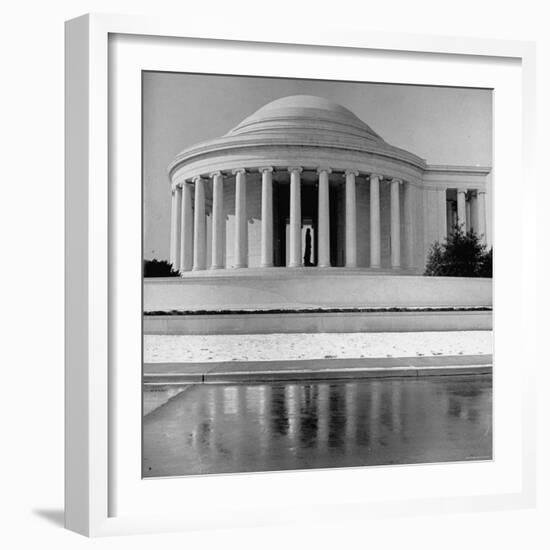 View of the Jefferson Memorial-Fritz Goro-Framed Photographic Print