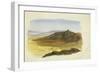 View of the Jordan Valley Looking South, 1874-Claude Conder-Framed Giclee Print