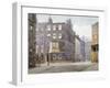 View of the Junction of Howard Street and Norfolk Street, London, 1880-John Crowther-Framed Giclee Print