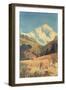 View of the Jungfrau-Horn, 1809-John Sell Cotman-Framed Giclee Print