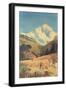 View of the Jungfrau-Horn, 1809-John Sell Cotman-Framed Giclee Print