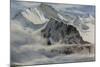 View of the Jungfrau-Edward Theodore Compton-Mounted Giclee Print