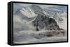 View of the Jungfrau-Edward Theodore Compton-Framed Stretched Canvas