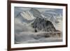 View of the Jungfrau-Edward Theodore Compton-Framed Giclee Print