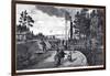View of the Juustila Lock in Finland, 1873-August Weger-Framed Giclee Print