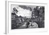 View of the Juustila Lock in Finland, 1873-August Weger-Framed Giclee Print