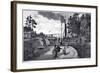 View of the Juustila Lock in Finland, 1873-August Weger-Framed Giclee Print