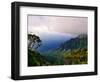 View of The Kalalau Valley, Kauai, Hawaii-George Oze-Framed Photographic Print