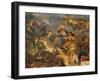 View of the King Taking Maastricht in Thirteen Days in 1673 and the Passage on the Rhine-Charles Le Brun-Framed Giclee Print