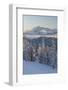 View of the Kollmannsegg Direction Leoganger Steinberge Mountains, Pinzgau, Salzburg, Austria-Rainer Mirau-Framed Photographic Print