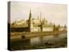 View of the Kremlin in Moscow, Russia, from the Kameny (Stone) Bridge, 1818-Maksim Nikiforovic Vorobev-Stretched Canvas