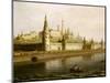 View of the Kremlin in Moscow, Russia, from the Kameny (Stone) Bridge, 1818-Maksim Nikiforovic Vorobev-Mounted Giclee Print