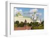 View of the Kremlin on the banks of the Moscow River, UNESCO World Heritage Site, Moscow, Russia, E-Miles Ertman-Framed Photographic Print
