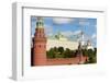 View of the Kremlin, UNESCO World Heritage Site, Moscow, Russia, Europe-Miles Ertman-Framed Photographic Print