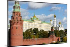 View of the Kremlin, UNESCO World Heritage Site, Moscow, Russia, Europe-Miles Ertman-Mounted Photographic Print