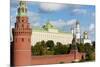 View of the Kremlin, UNESCO World Heritage Site, Moscow, Russia, Europe-Miles Ertman-Mounted Premium Photographic Print