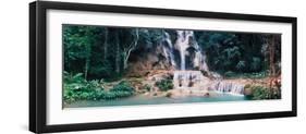 View of the Kuang Si Falls, Luang Prabang, Laos-null-Framed Premium Photographic Print