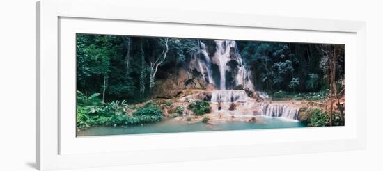 View of the Kuang Si Falls, Luang Prabang, Laos-null-Framed Photographic Print