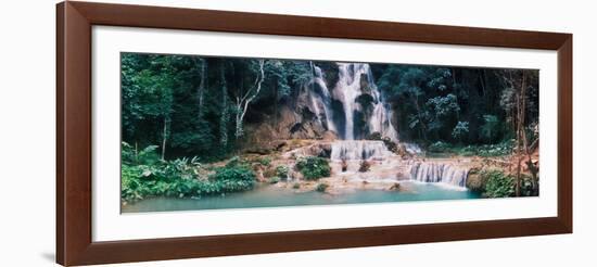 View of the Kuang Si Falls, Luang Prabang, Laos-null-Framed Photographic Print