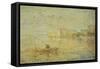 View of the Lagoon in Venice-Pietro Marussig-Framed Stretched Canvas