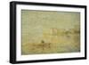 View of the Lagoon in Venice-Pietro Marussig-Framed Giclee Print