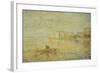 View of the Lagoon in Venice-Pietro Marussig-Framed Giclee Print