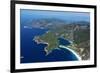 View of the Lagoon of Oludeniz near Fethiye, Mugla Province, Lycia, Turkey-null-Framed Premium Giclee Print