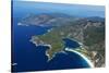 View of the Lagoon of Oludeniz near Fethiye, Mugla Province, Lycia, Turkey-null-Stretched Canvas