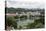 View of the Lake and Town of Kandy, Sri Lanka, Asia-John Woodworth-Stretched Canvas