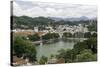 View of the Lake and Town of Kandy, Sri Lanka, Asia-John Woodworth-Stretched Canvas