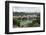 View of the Lake and Town of Kandy, Sri Lanka, Asia-John Woodworth-Framed Photographic Print