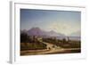 View of the Lake Garda-Ercole Calvi-Framed Art Print