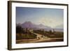 View of the Lake Garda-Ercole Calvi-Framed Art Print