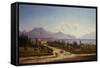 View of the Lake Garda-Ercole Calvi-Framed Stretched Canvas