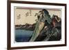 View of the Lake, Hakone, C. 1833-Utagawa Hiroshige-Framed Giclee Print