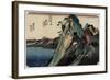 View of the Lake, Hakone, C. 1833-Utagawa Hiroshige-Framed Giclee Print