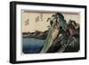 View of the Lake, Hakone, C. 1833-Utagawa Hiroshige-Framed Giclee Print