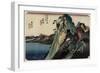 View of the Lake, Hakone, C. 1833-Utagawa Hiroshige-Framed Giclee Print