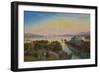 View of the Lake of Zurich with the Villa Rosau-Emanuel Labhardt-Framed Giclee Print