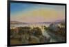 View of the Lake of Zurich with the Villa Rosau-Emanuel Labhardt-Framed Giclee Print