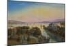 View of the Lake of Zurich with the Villa Rosau-Emanuel Labhardt-Mounted Giclee Print