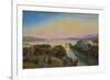 View of the Lake of Zurich with the Villa Rosau-Emanuel Labhardt-Framed Giclee Print