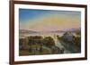 View of the Lake of Zurich with the Villa Rosau-Emanuel Labhardt-Framed Giclee Print