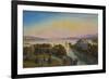 View of the Lake of Zurich with the Villa Rosau-Emanuel Labhardt-Framed Giclee Print