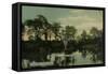 View of the Lake, Weston Park, Sheffield, UK-null-Framed Stretched Canvas