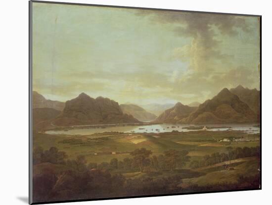 View of the Lakes and Mountains of Killarney, Ireland-Jonathan Fisher-Mounted Giclee Print